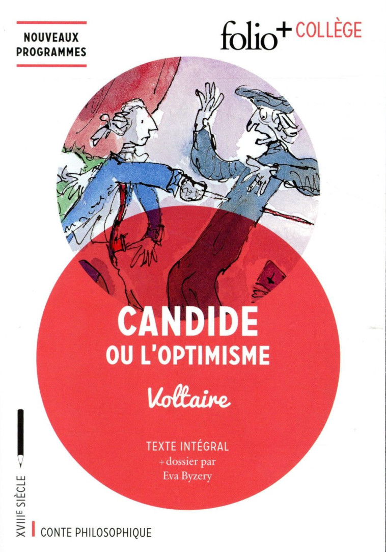 CANDIDE OU L-OPTIMISME - VOLTAIRE - Gallimard