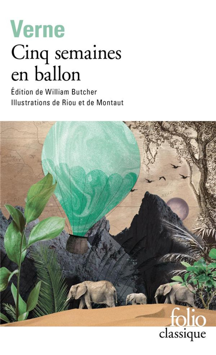 CINQ SEMAINES EN BALLON - VERNE/RIOU/MONTAUT - GALLIMARD