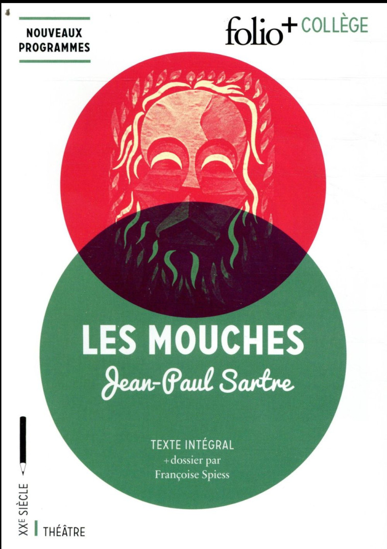 LES MOUCHES - DRAME EN TROIS ACTES - SARTRE JEAN-PAUL - GALLIMARD