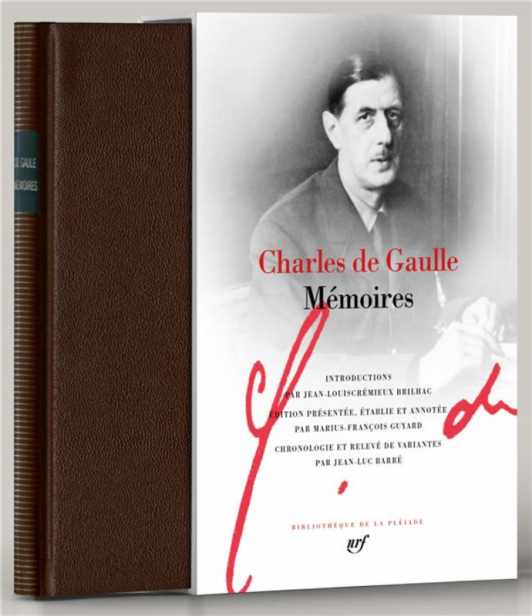 MEMOIRES - GAULLE CHARLES DE - GALLIMARD