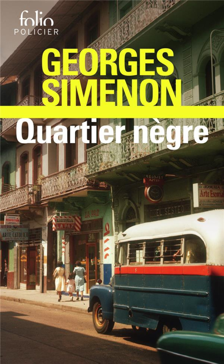 QUARTIER NEGRE - SIMENON GEORGES - GALLIMARD