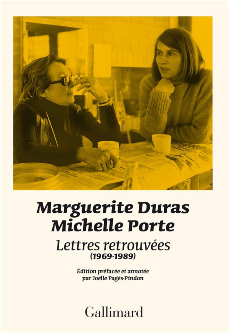 LETTRES RETROUVEES - (1969-1989) - DURAS/PORTE - GALLIMARD