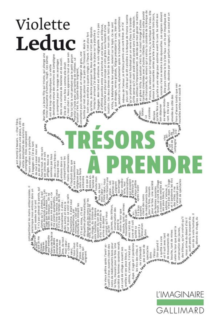 TRESORS A PRENDRE - LEDUC/BRIOUDE/FRANTZ - GALLIMARD