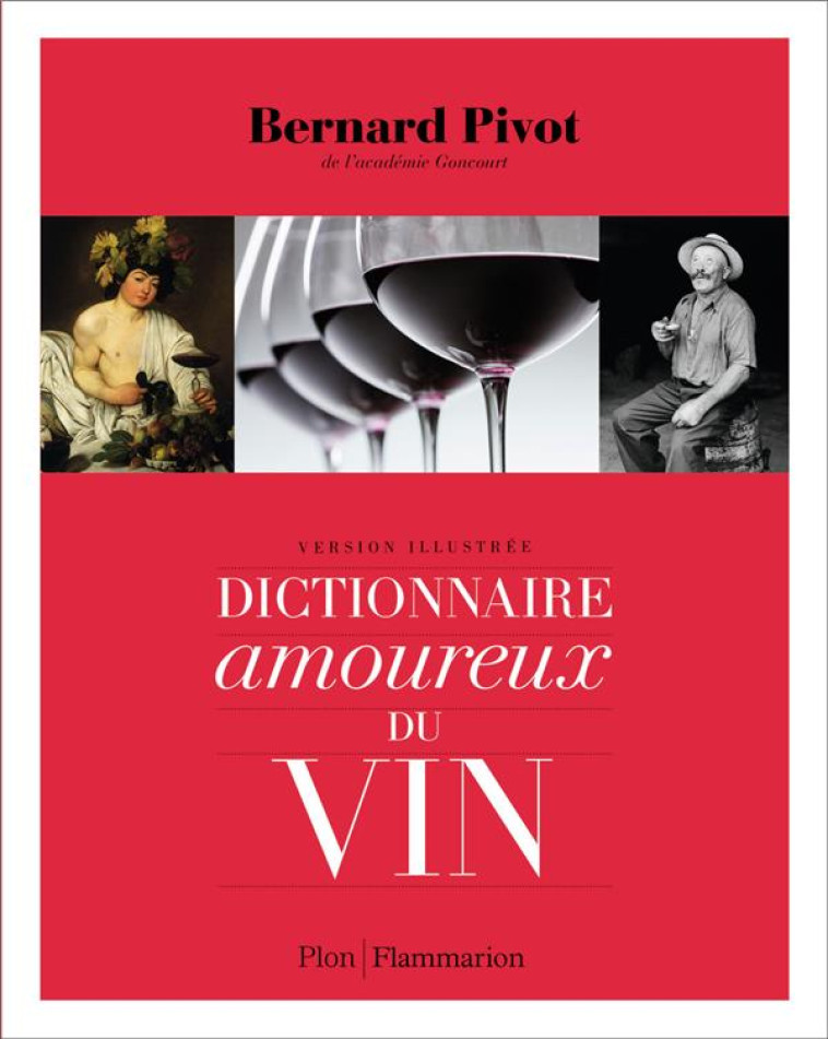 DICTIONNAIRE AMOUREUX DU VIN - ILLUSTRATIONS, NOIR ET BLANC - PIVOT BERNARD - FLAMMARION