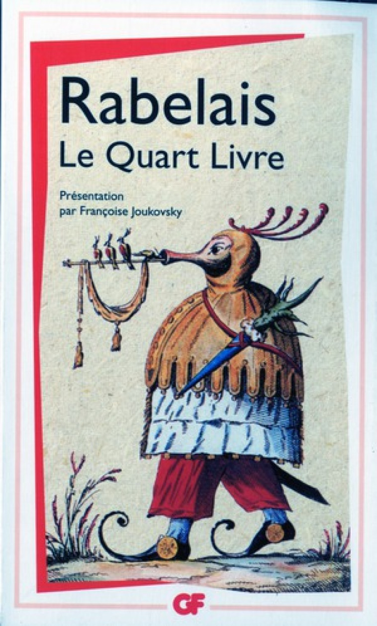 LE QUART LIVRE - NOUVELLE EDITION - RABELAIS FRANCOIS - FLAMMARION