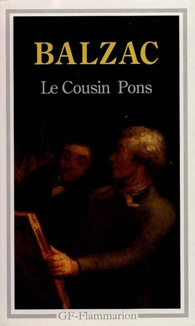 LE COUSIN PONS - BALZAC (DE) HONORE - FLAMMARION