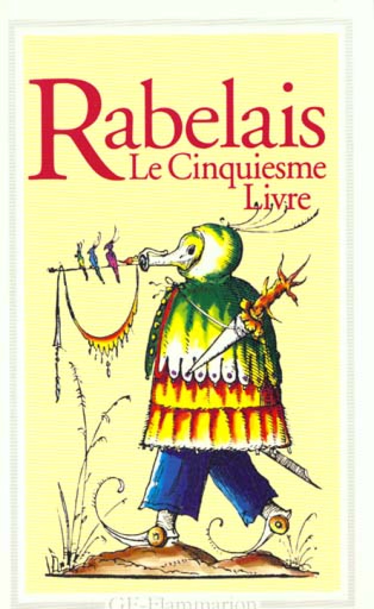 LE CINQUIESME LIVRE - RABELAIS FRANCOIS - FLAMMARION