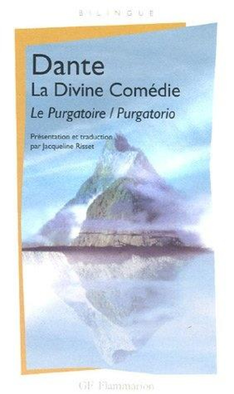 LA DIVINE COMEDIE - LE PURGATOIRE - DANTE - FLAMMARION