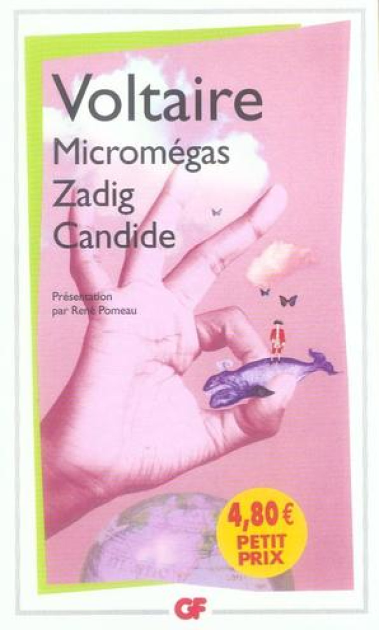 MICROMEGAS, ZADIG, CANDIDE(NOUVELLE EDITION) - VOLTAIRE - FLAMMARION