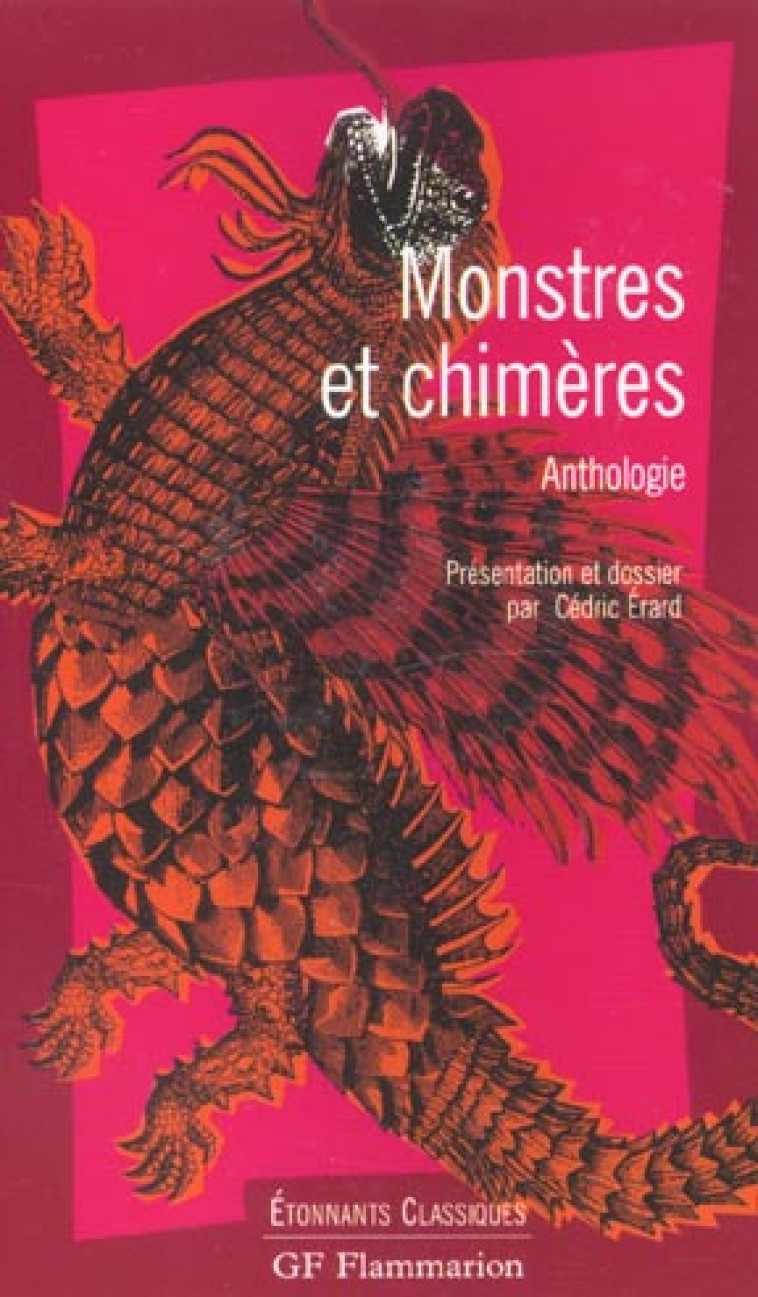 MONSTRES ET CHIMERES - ANTHOLOGIE - COLLECTIF - FLAMMARION