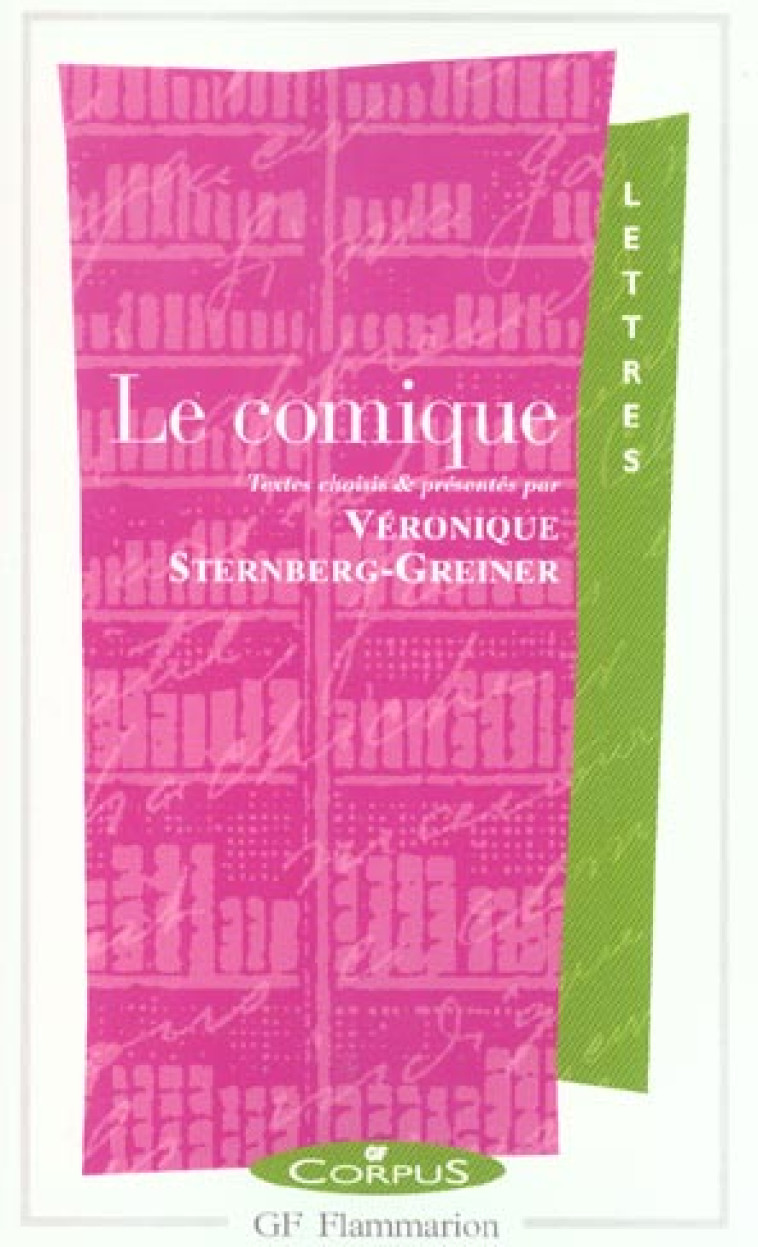 LE COMIQUE - COLLECTIF - FLAMMARION