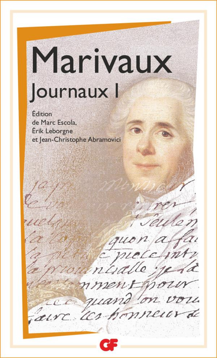 JOURNAUX - VOL01 - MARIVAUX - FLAMMARION