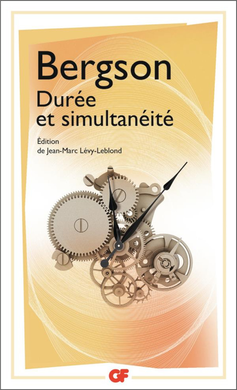 DUREE ET SIMULTANEITE - BERGSON HENRI - FLAMMARION