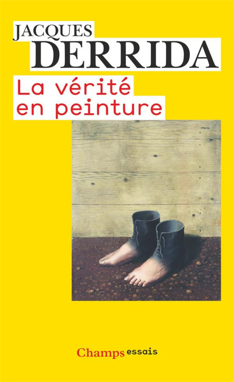 LA VERITE EN PEINTURE - DERRIDA JACQUES - FLAMMARION