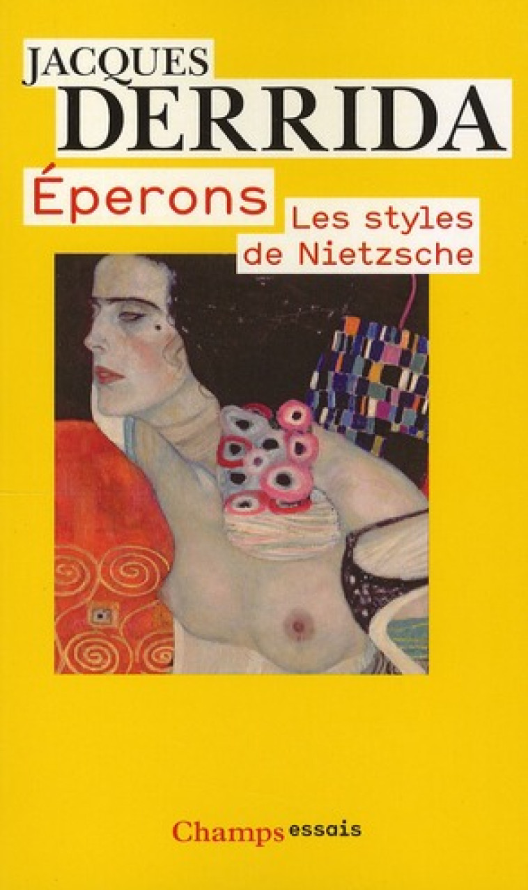 EPERONS - LES STYLES DE NIETZSCHE - DERRIDA JACQUES - FLAMMARION