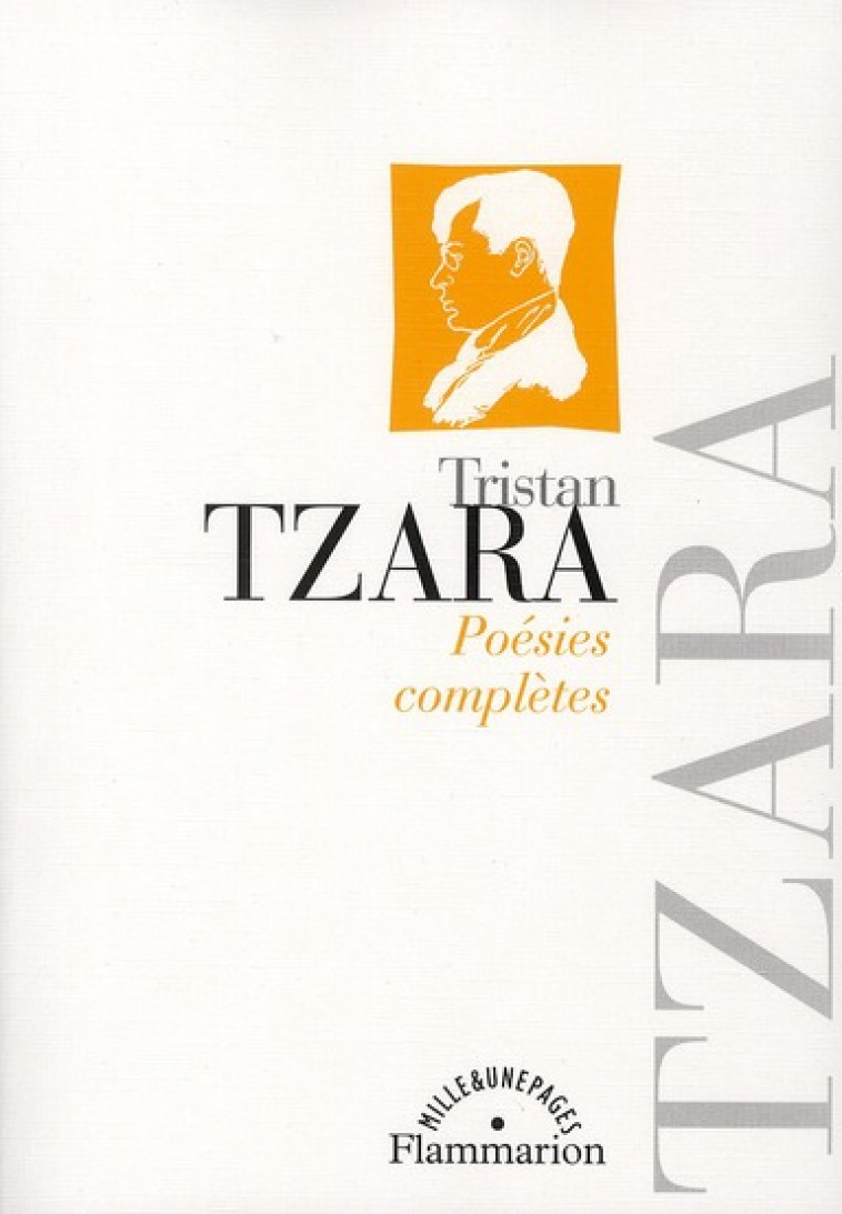 POESIES COMPLETES - TZARA TRISTAN - FLAMMARION