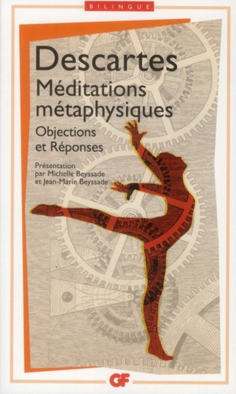 MEDITATIONS METAPHYSIQUES - OBJECTIONS ET REPONSES - DESCARTES RENE - FLAMMARION