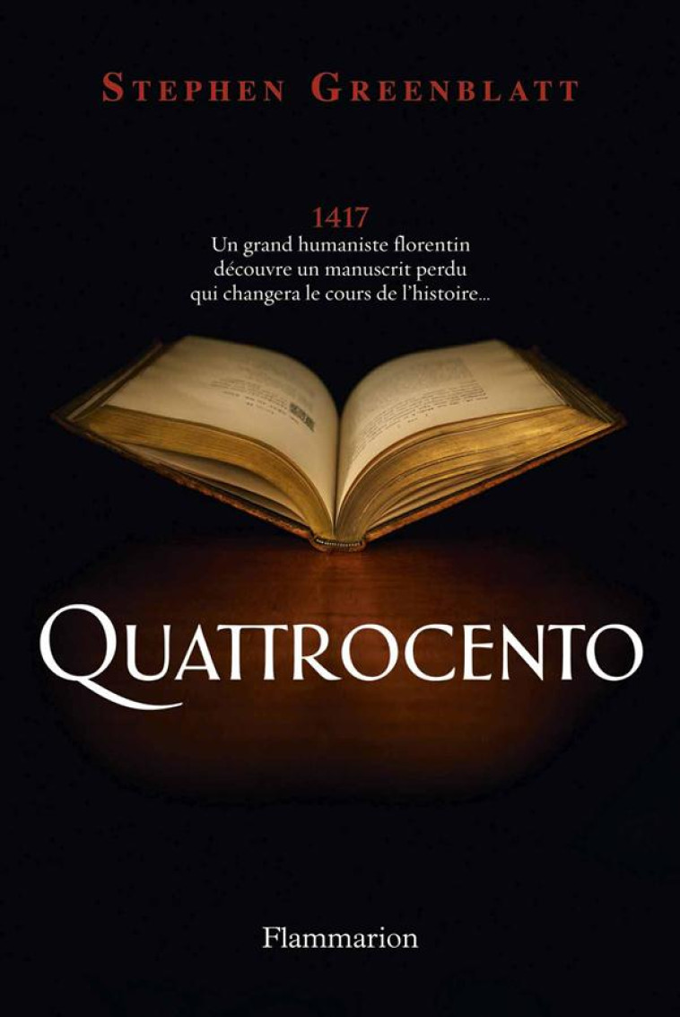 QUATTROCENTO - GREENBLATT STEPHEN - Flammarion