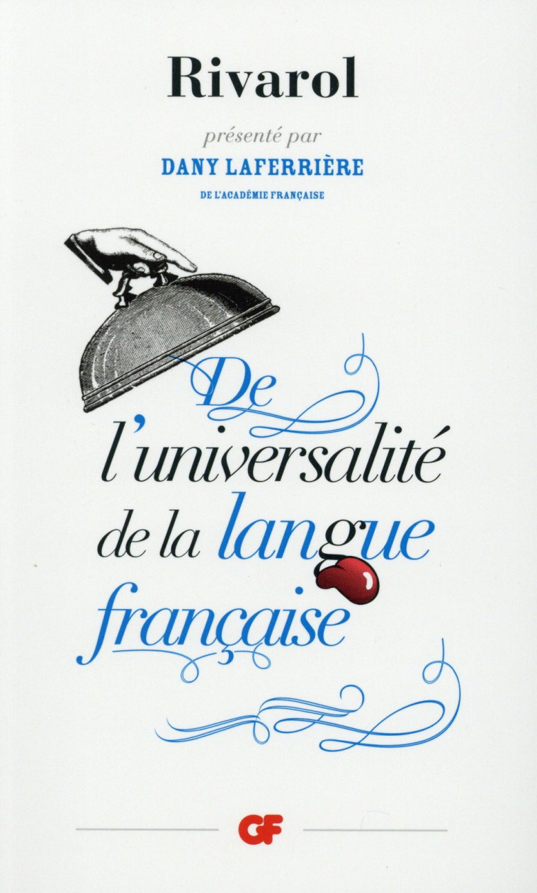 DE L-UNIVERSALITE DE LA LANGUE FRANCAISE - RIVAROL - Flammarion