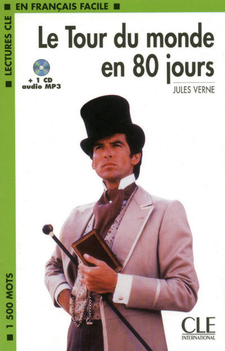 LE TOUR DU MONDE EN 80 JOURS + CD MP3 -  Collectif - CLE INTERNAT