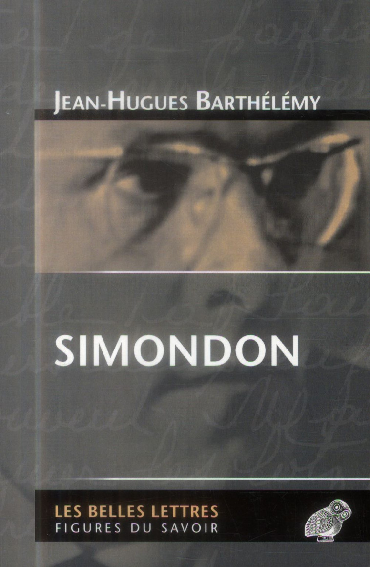 SIMONDON - BARTHELEMY J-H. - Belles lettres