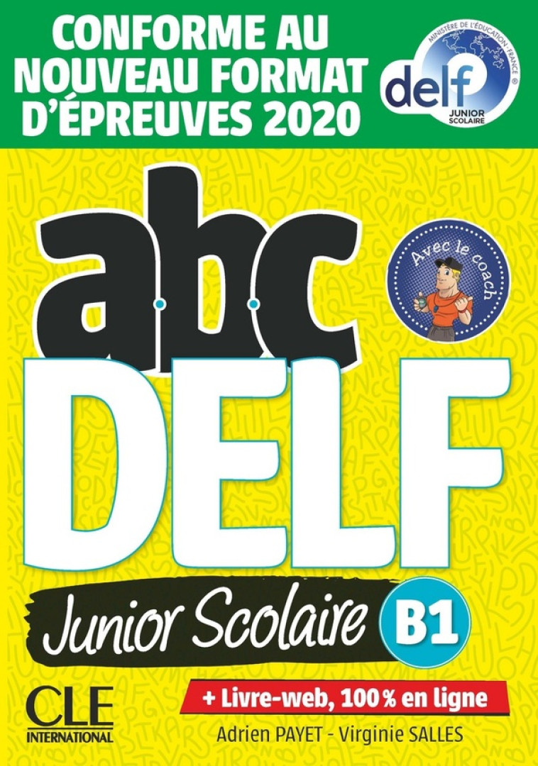 ABC DELF JUNIOR NIV.B1 + LIVRET+CD NELLE EDITION - PAYET/SALLES - NC