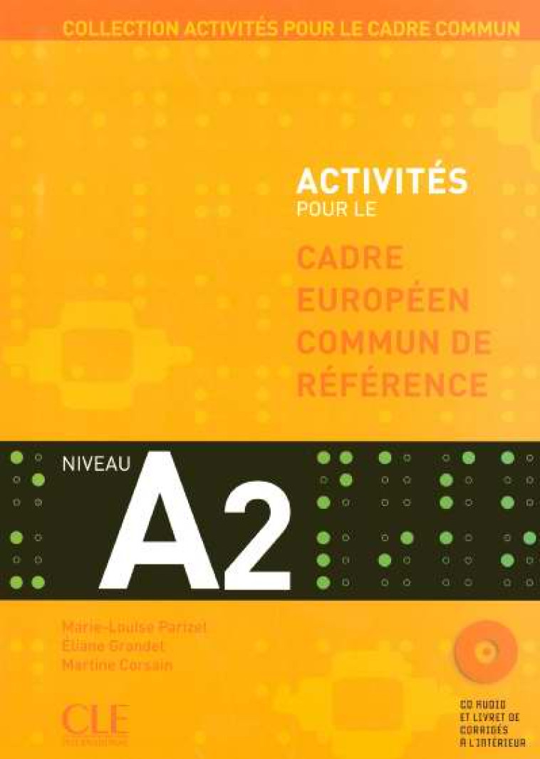 ACTIVITES POUR LE CADRE EUROPEEN COMMUN DE REFERENCE A2 - PARIZET/GRANDET - NATHAN