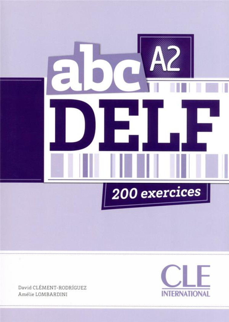 DELF A2 LIVRE + CD AUDIO - CLEMENT-RODRIGUEZ - CLE international