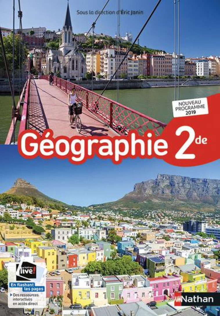 GEOGRAPHIE 2DE MANUEL 2019 - ADAMSKI/BORIES/LEON - CLE INTERNAT