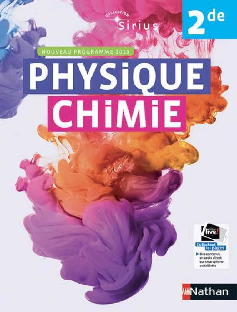 PHYSIQUE CHIMIE 2DE MANUEL 2019 - JOHANN-DIEUDONNE/GYR - CLE INTERNAT