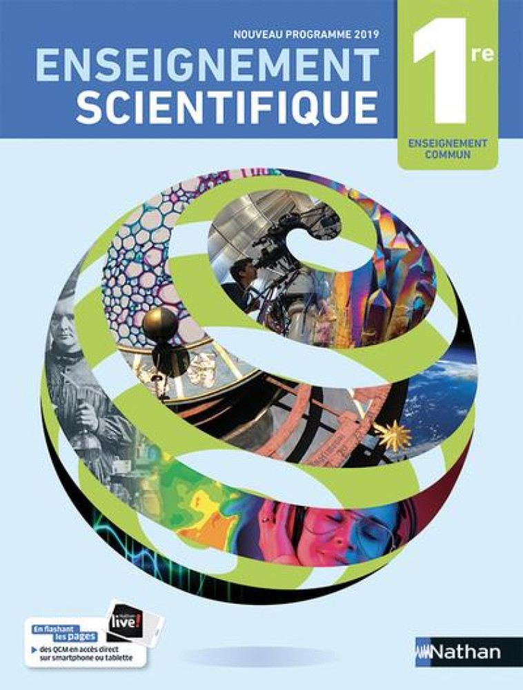 ENSEIGNEMENT SCIENTIFIQUE 1RE MANUEL 2019 - BECKRICH/GYR/BERNARD - CLE INTERNAT