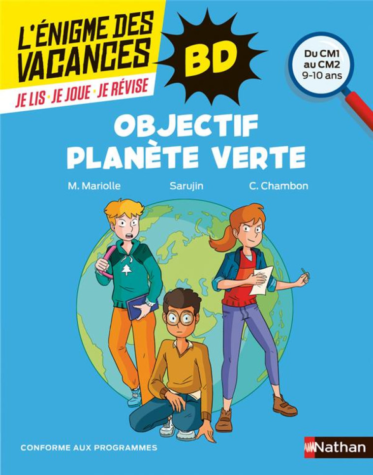 OBJECTIF PLANETE VERTE - SARUJIN/COLIN - CLE INTERNAT