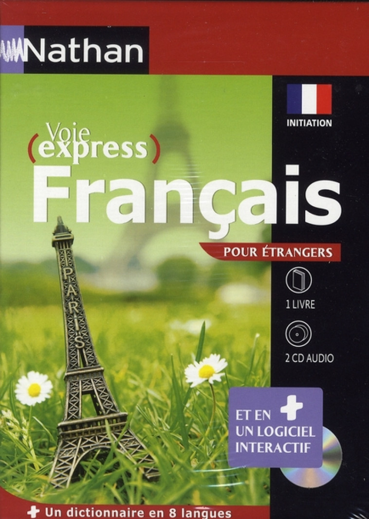 PACK VOIE EXPRESS FRANCAIS POUR ETRANGERS INITIAT1ON 2008 - COLLECTIF - NATHAN