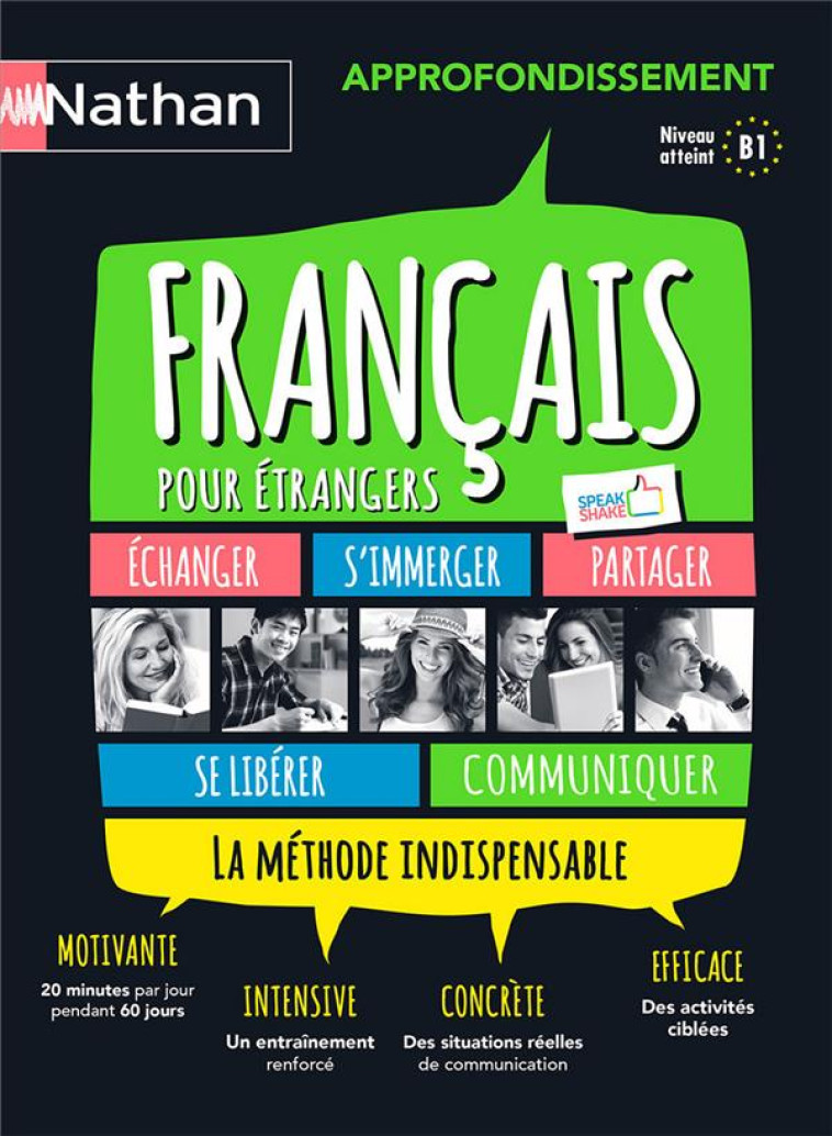 COFFRET FRANCAIS POUR ETRANGERS - VOIE EXPRESS APPROFONDISSEMENT - 1 LIVRE + 1 CD AUDIO MP3 - 2017 - BBARAONA/NUNEZ - Nathan