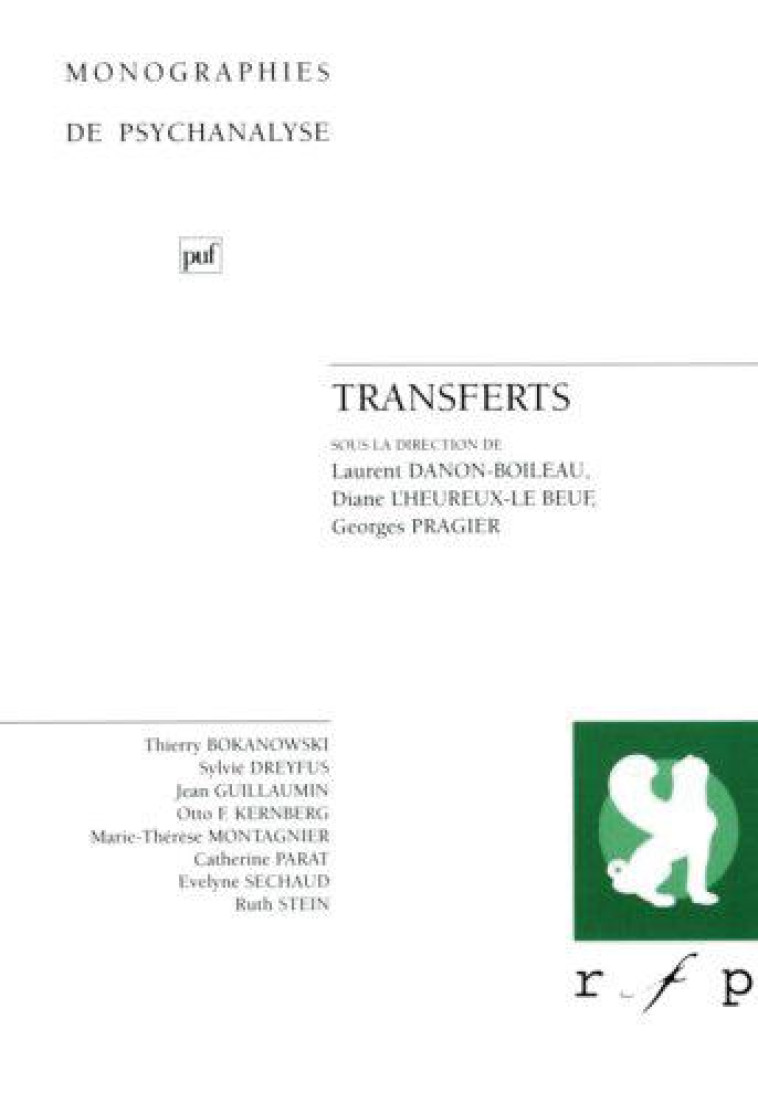 TRANSFERTS - DANON-BOILEAU L. - PUF