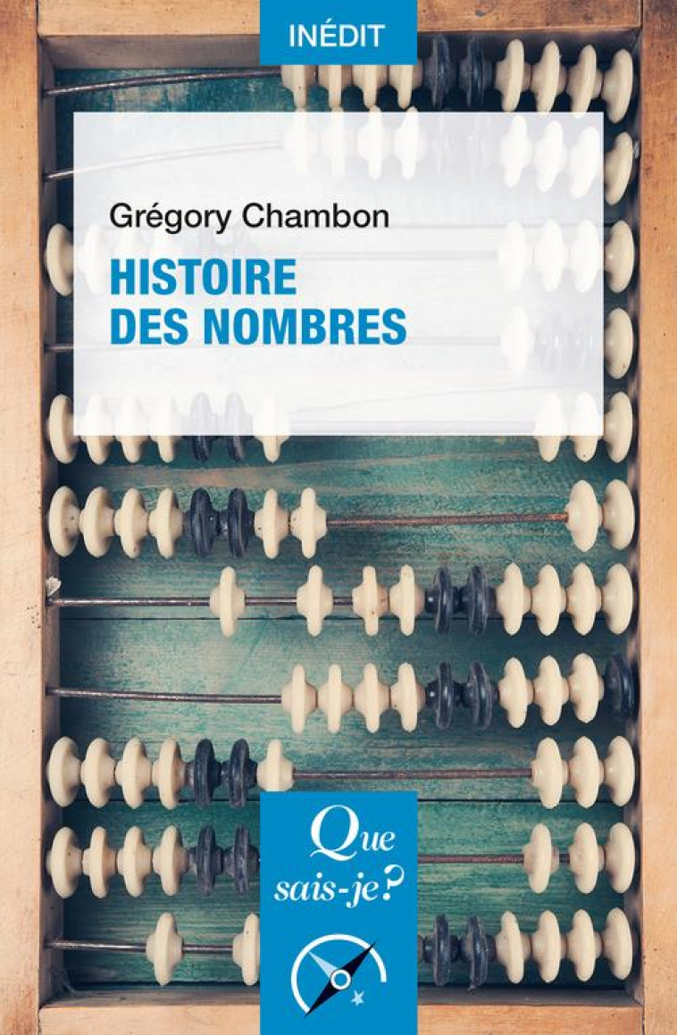 HISTOIRE DES NOMBRES - CHAMBON GREGORY - PUF