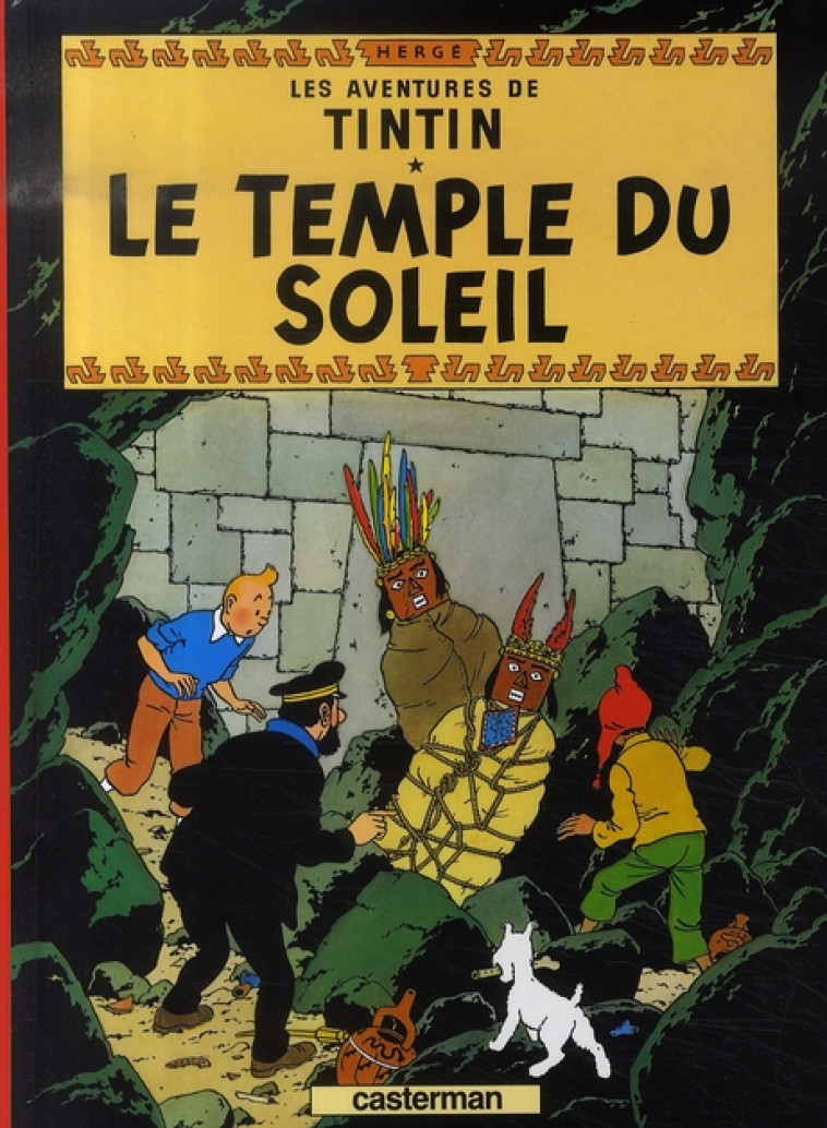 TINTIN - PETIT FORMAT COULEURS - T14 - LE TEMPLE DU SOLEIL - HERGE - CASTERMAN