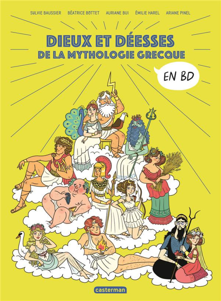 LA MYTHOLOGIE EN BD - DIEUX ET DEESSES DE LA MYTHOLOGIE GRECQUE - BOTTET/BAUSSIER/BUI - CASTERMAN