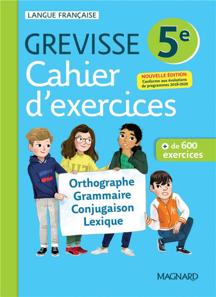 CAHIER GREVISSE 5E (2021) - DUFOUR/VARBEDIAN - MAGNARD