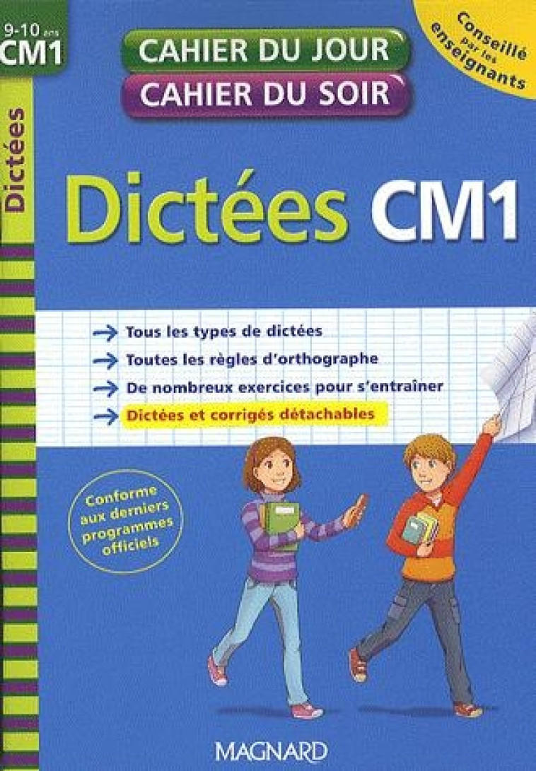 DICTEES CM1 JOUR SOIR - XXX - MAGNARD