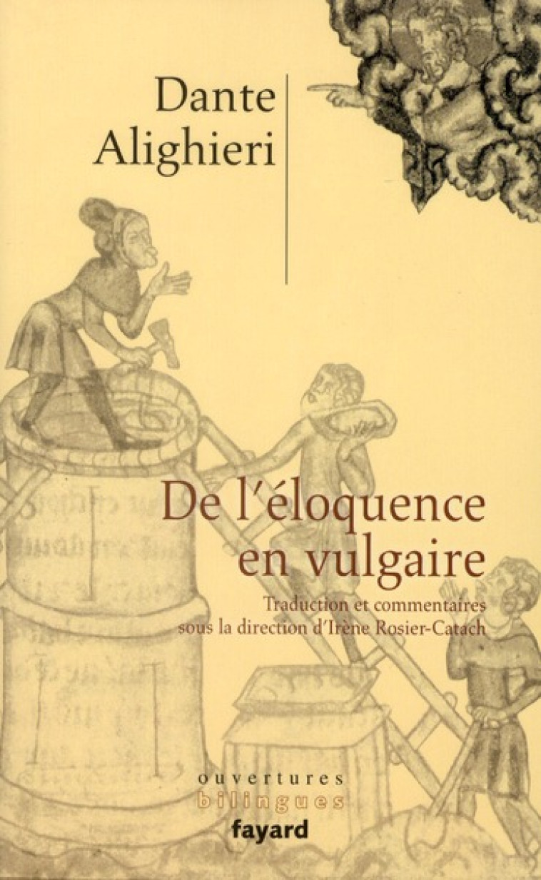 DE L-ELOQUENCE EN VULGAIRE - DANTE - FAYARD