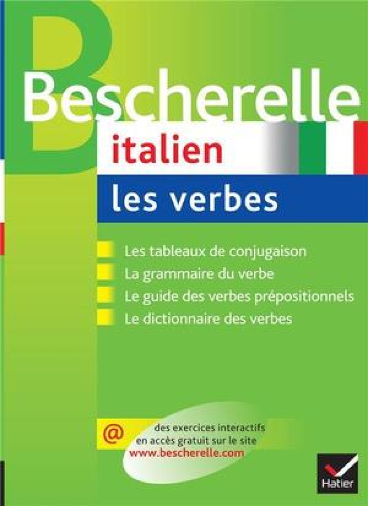 BESCHERELLE ITALIEN : LES VERBES - OUVRAGE DE REFERENCE SUR LA CONJUGAISON ITALIENNE - CAPPELLETTI LUCIANO - HATIER JEUNESSE