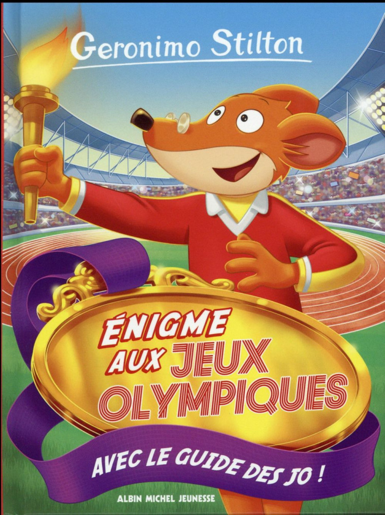 ENIGME AUX JEUX OLYMPIQUES - PLUMEDERAT TITI - Albin Michel-Jeunesse