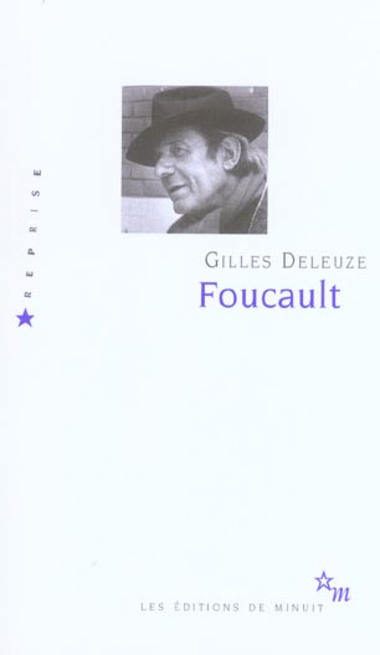 FOUCAULT - DELEUZE GILLES - MINUIT