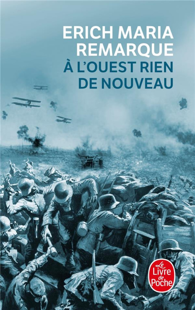 A L-OUEST RIEN DE NOUVEAU - REMARQUE ERICH MARIA - LGF/Livre de Poche