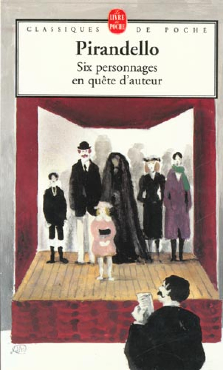 SIX PERSONNAGES EN QUETE D-AUTEUR - PERROUD ROBERT - LGF/Livre de Poche