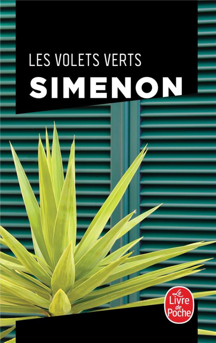 LES VOLETS VERTS - SIMENON GEORGES - LGF/Livre de Poche