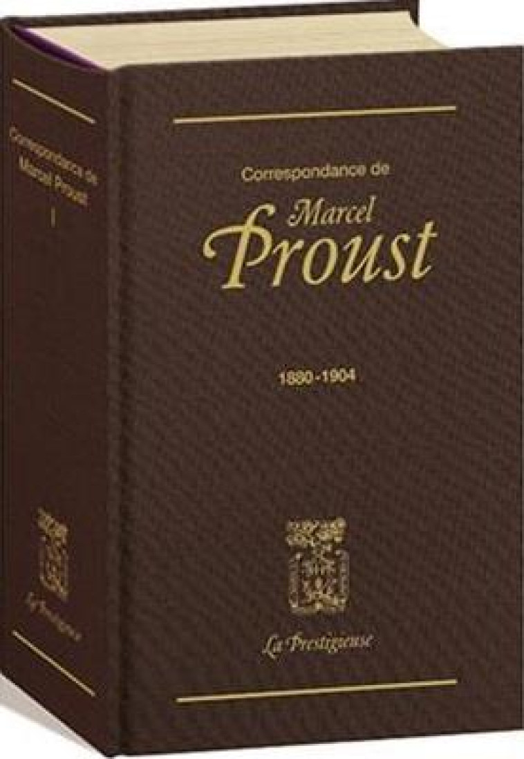 CORRESPONDANCE - VOLUME 1 - PROUST MARCEL - PLON