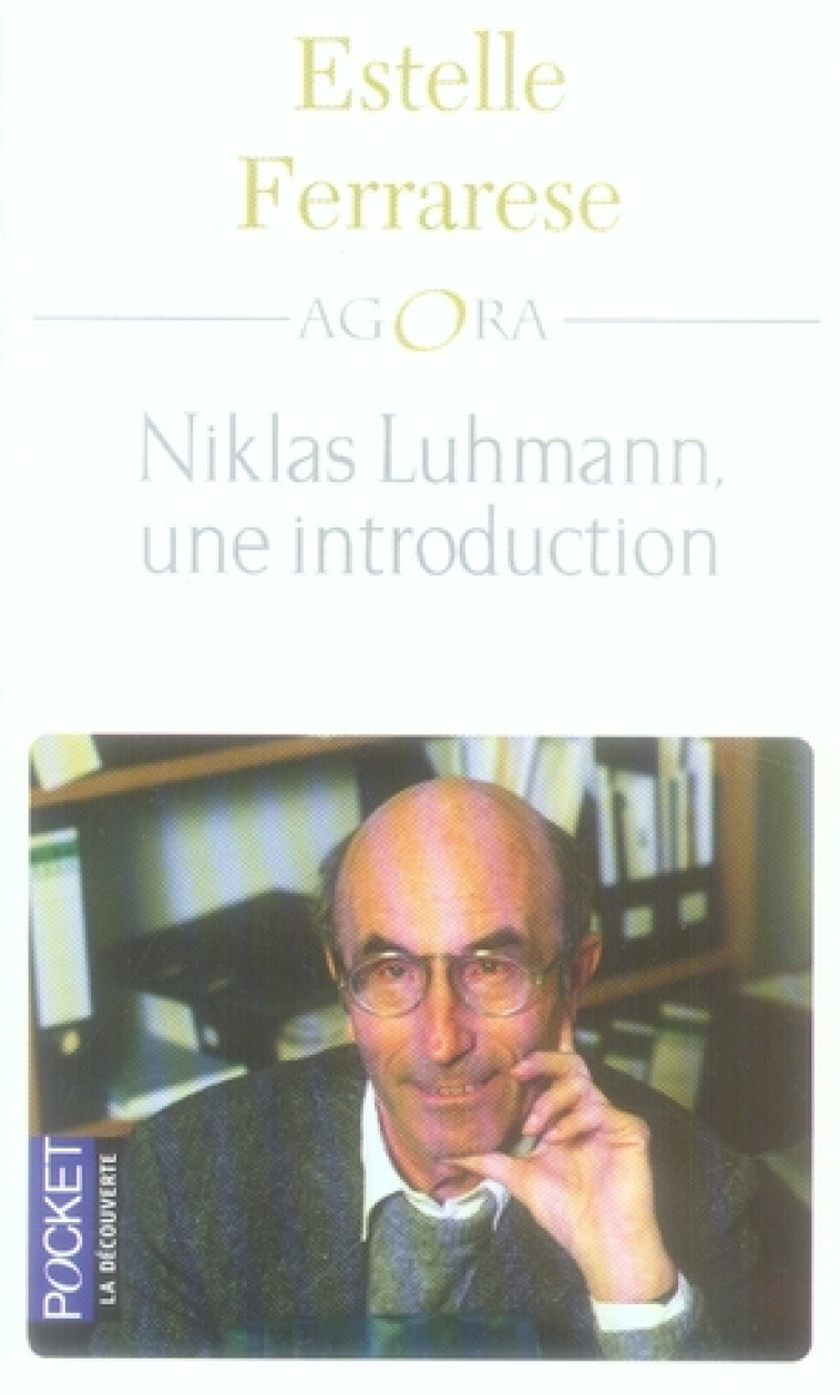 NIKLAS LUHMANN, UNE INTRODUCTION - FERRARESE ESTELLE - POCKET