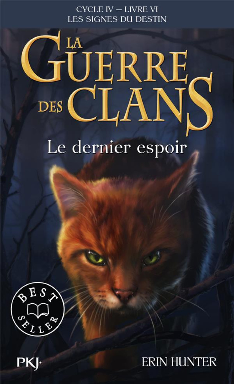 LA GUERRE DES CLANS, CYCLE IV - TOME 6 LE DERNIER ESPOIR - HUNTER ERIN - POCKET